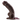 6.29in 8.26in 10.43in XML Ebony Silicone Soft Real Coffee Dildo For Sex - Real Dildos