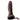 8.07in 8.66in 9.44in XML Ebony Silicone Soft Real Big Dildo For Pleasure - Real Dildos