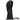 6.1in 8.46in 10.43in Fantasy Black Large Dildo Butt Plug For Fist Sex - Real Dildos