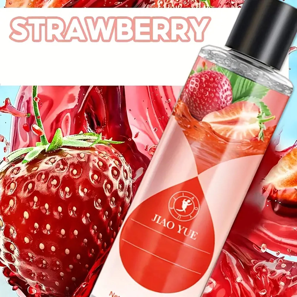 200ml Adult Strawberry Non Greasy Water-based Lube Sex Toy