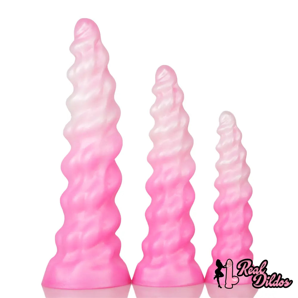 7.09in 9.05in 11.26in SML Silicone Fantasy Real Soft Cock Dildo For Gay - Real Dildos