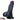 6.69in Realistic Silicone Soft Ebony Veins Dildo With Suction Cup Real Dildos