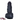 6.69in Realistic Silicone Soft Ebony Veins Dildo With Suction Cup Real Dildos