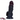 6.69in Realistic Silicone Soft Ebony Veins Dildo With Suction Cup Real Dildos