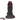 7.08in 8.66in Realistic Thick Ebony Silicone Vaginal Stimulating Toy Real Dildos