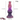 9.25in Fantasy Animal Shaped Knot Monster Silicone Soft Dog Dildo Real Dildos