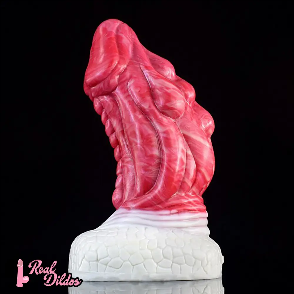 6.5in Fantasy Monster Silicone Soft Dragon Ejaculating Women Dildo