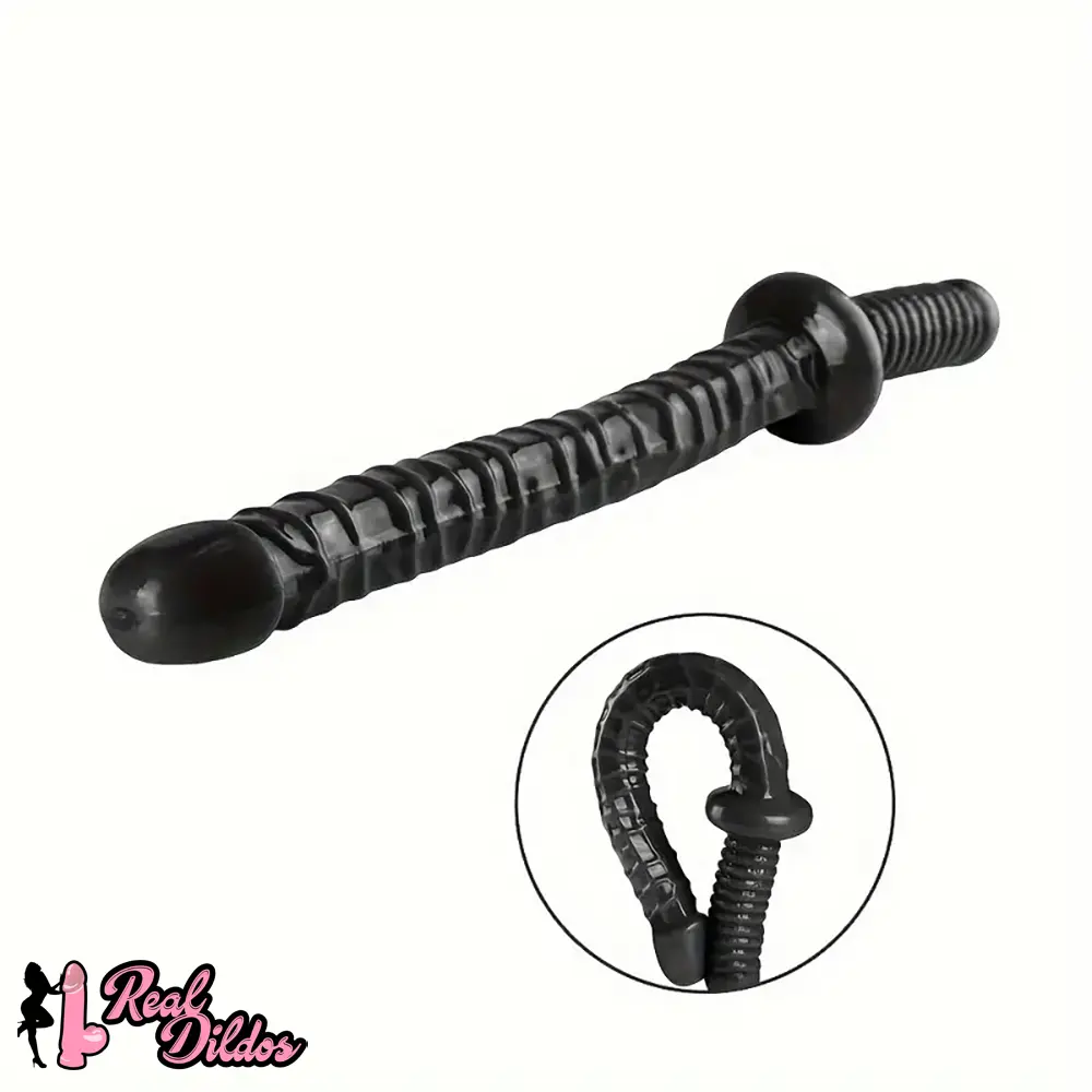 17.7in Super Big Long Sword Dildo With Handle Adult Sex Toy For Anus - Real Dildos