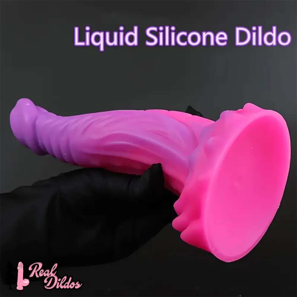 8.3in Big Soft Silicone Dragon Monster Dildo For Women Couples Orgasm - Real Dildos