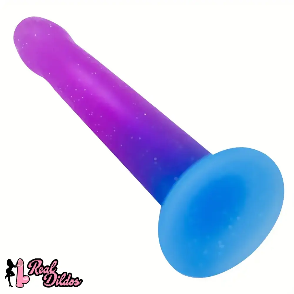 5.5in Colorful Soft Silicone Beginner-Friendly Dildo For Hands-Free Play - Real Dildos