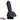 7.48in 9.84in Soft Silicone Ebony Dildo Sex Toy For Couple Flirting Real Dildos