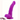 6.88in Purple Liquid Silicone Lifelike Soft Penis Dildo With Suction Cup - Real Dildos