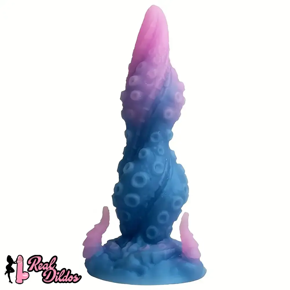 9.57in Big Monster Tentacle Octopus Silicone Soft Animal Penis Sex Toy - Real Dildos