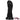 7.08in Fantasy Black Spiked Thick Dildo For Anal Vaginal Expansion - Real Dildos