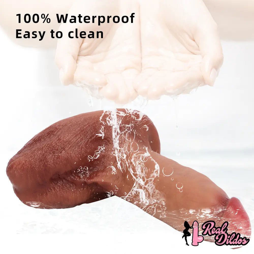 9.25in 10.23in Premium Soft Liquid Silicone Big Real Dildo For Women - Real Dildos