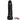 14.37in Large Thick Black Dildo For Anal Vaginal Expansion With Sucker - Real Dildos