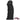 9.25in 11.02in 12.2in Super Big Silicone Soft Black Mushroom Head Dildo - Real Dildos