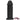 9.25in 11.02in 12.2in Super Big Silicone Soft Black Mushroom Head Dildo - Real Dildos