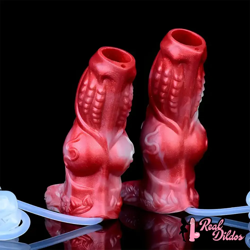 4.8in 5.59in Soft Liquid Silicone Monster Dildo Sleeve For Delay Ejaculation