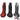 9.05in Large Thick Silicone Soft Mixed Color Dildo For Women Men - Real Dildos