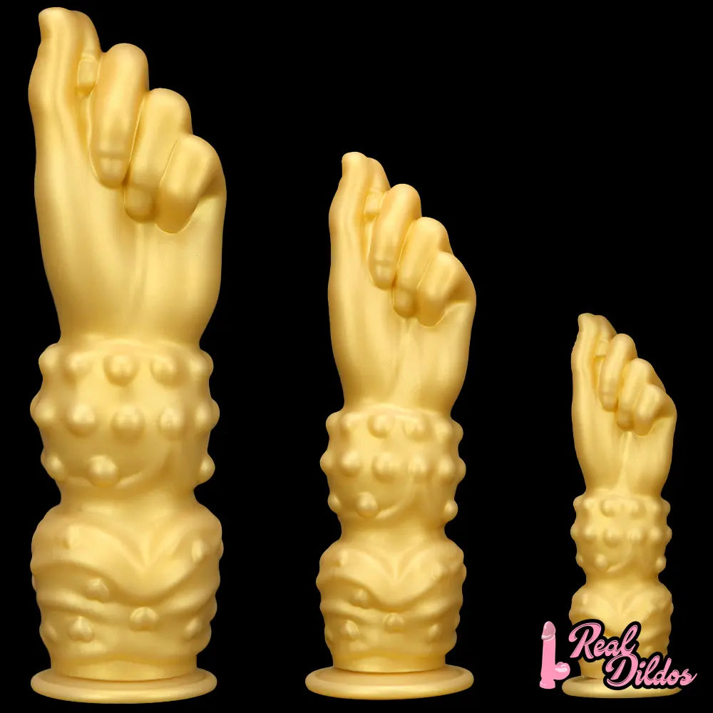 7.87in 10.82in 14in Thick Large Silicone Soft Hands Fist Anal Dildo