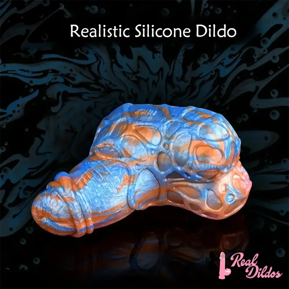 4.1in Unisex Small Monster Silicone Soft Dildo For Prostate Vaginal Massage