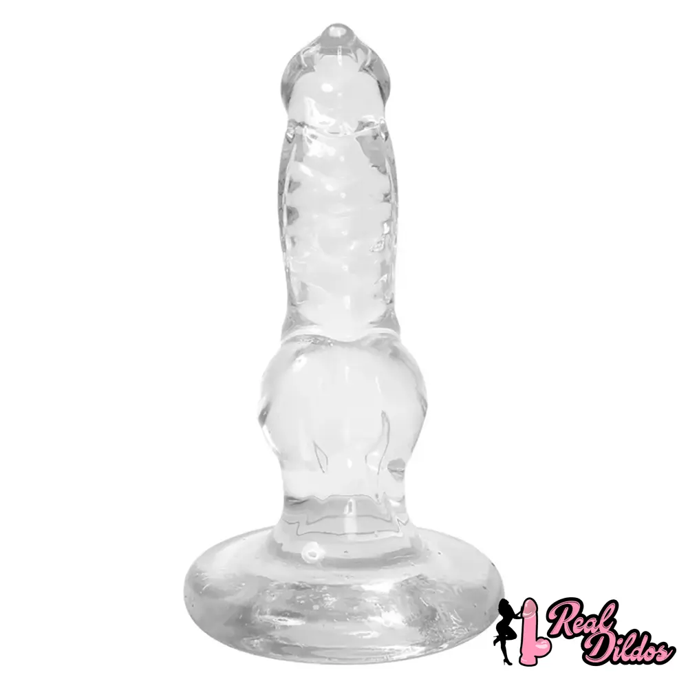 6.69in Fantasy Animal Dog Cock Dildo For Climax Self Pleasure - Real Dildos