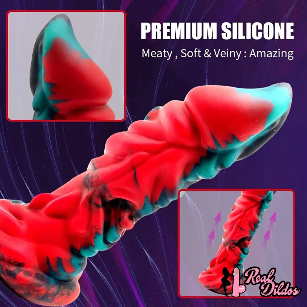 10.63in Super Fantasy Big Silicone Soft Dildo For Anal Vaginal Sex - Real Dildos