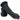 8.07in Big Black Fantasy Double Layer Silicone Soft Scale Caterpillar Dildo - Real Dildos