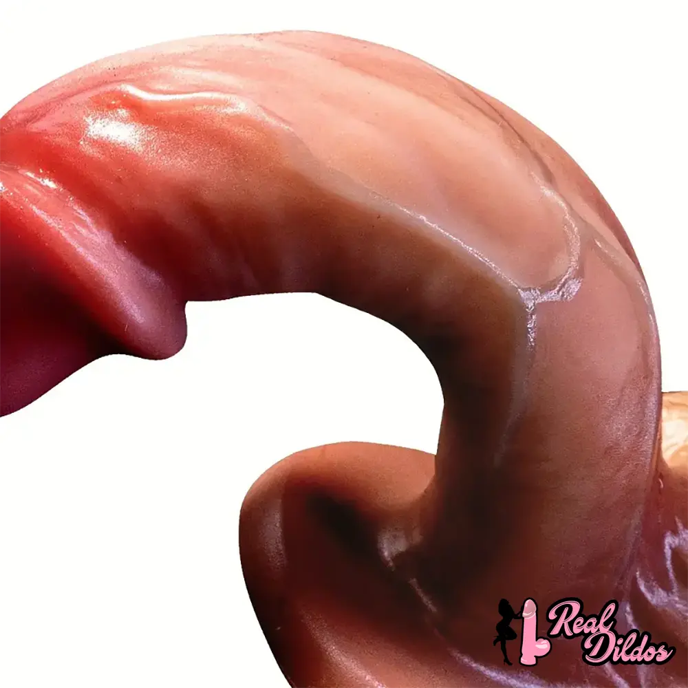 5.51in Realistic Silicone Soft Flesh Dildo For G Spot Women Sex Toy