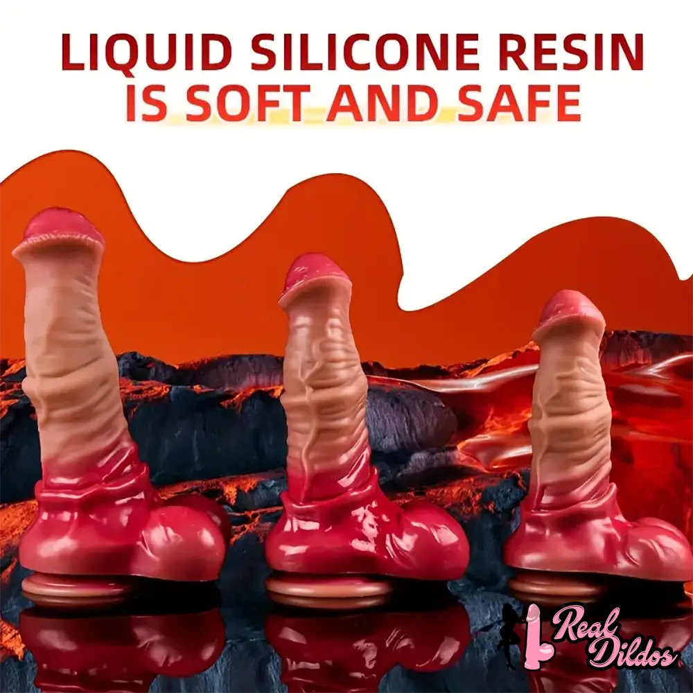 7.4in 8.46in 9.44in 10.03in 11.22in Big Silicone Soft Horse Dildo - Real Dildos