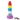 8.66in Silicone Rainbow Soft Big Dildo For Gay LGBT Vaginal Stimulation - Real Dildos