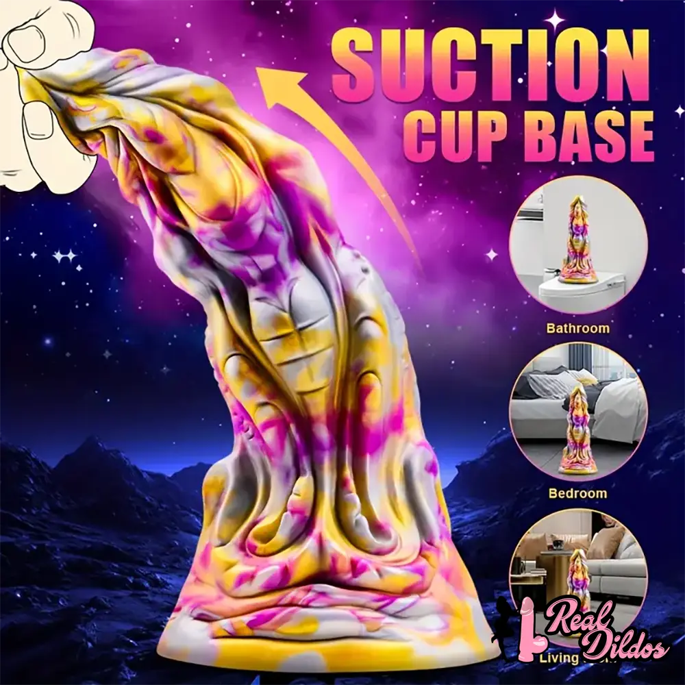 8.5in Fantasy Monster Silicone Dildo For Anal Orgasm Masturbation - Real Dildos