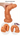 5.91in 8.66in 10.55in Unisex Silicone Fantasy Big Soft Love Dildo - Real Dildos