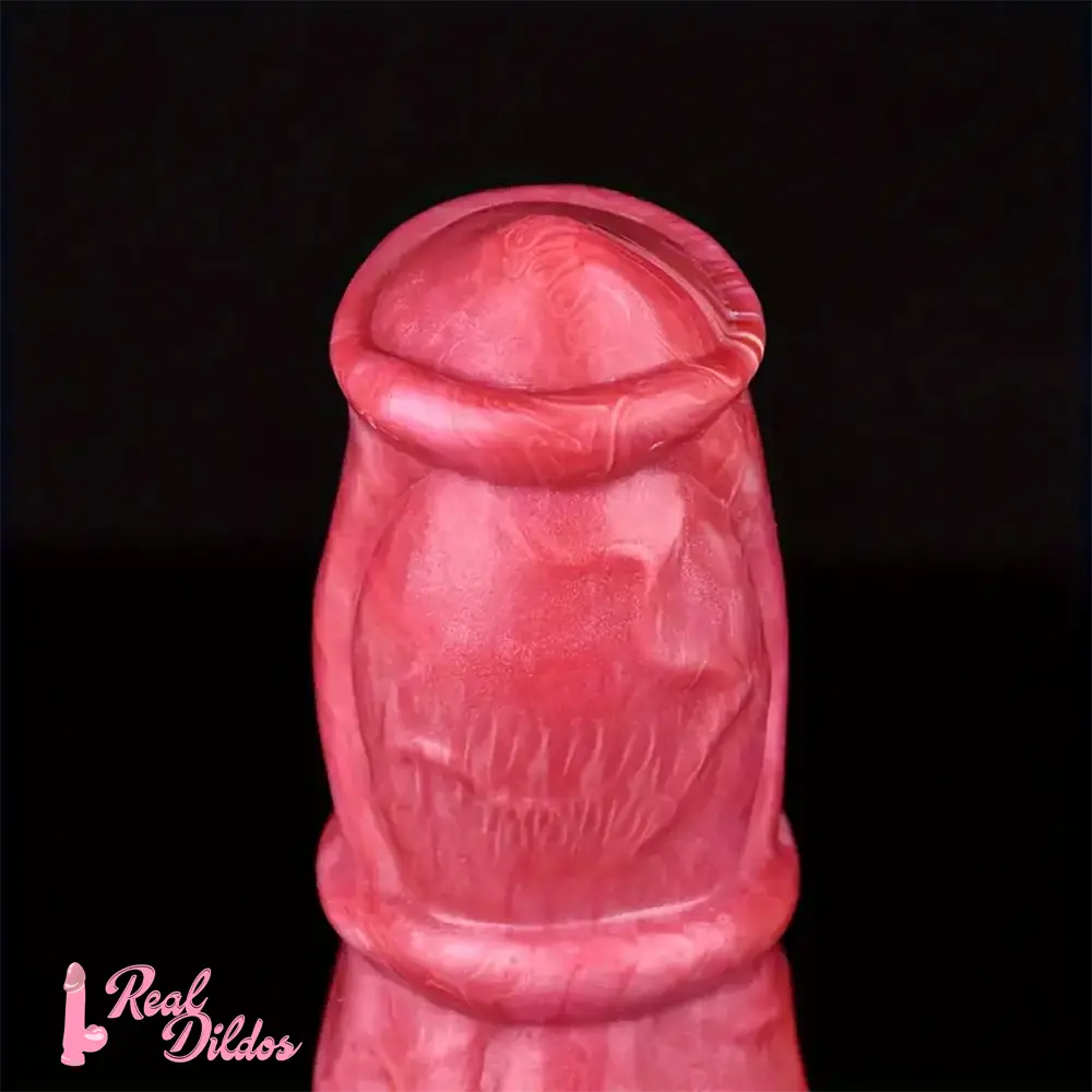 8.27in Realistic Horse Flexible Silicone Big Dildo Animal Penis Massager - Real Dildos