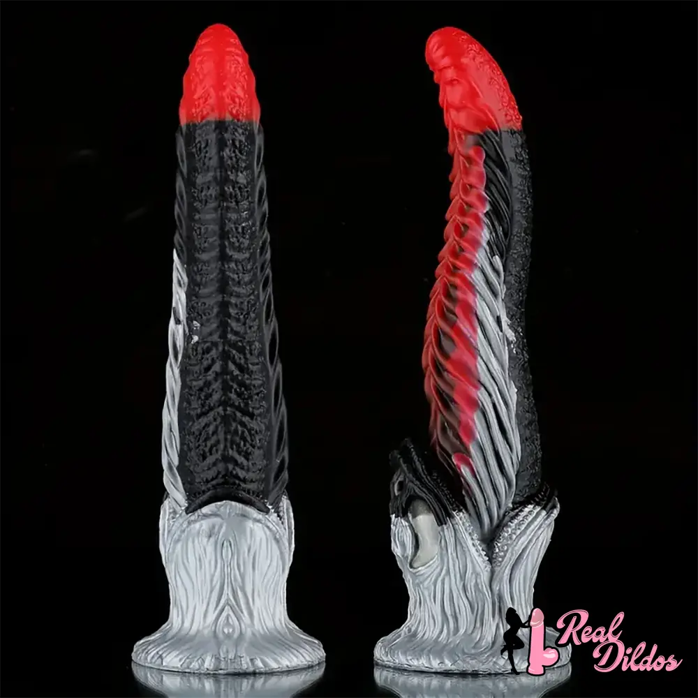 7.09in Silicone Flexible Monster Fantasy Dildo For Couples Lesbian