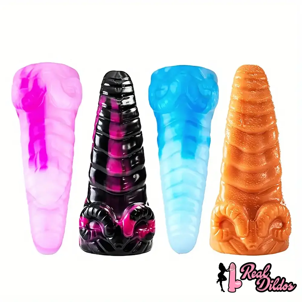 10.2in Sheep Silicone Soft Animal Monster Dildo For Women Men G-Spot - Real Dildos