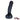 11.4in Silicone Ebony Large Soft Dildo For Women Strong Suction Cup - Real Dildos