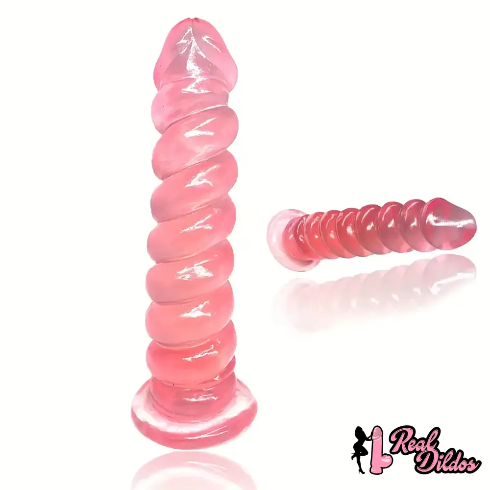 7.1in Unisex Soft Flexible Silicone Dildo For Hands Free Sex Play