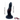 8.15in Silicone Dragon Large Soft Black Dildo For Women Strong Suction Cup - Real Dildos