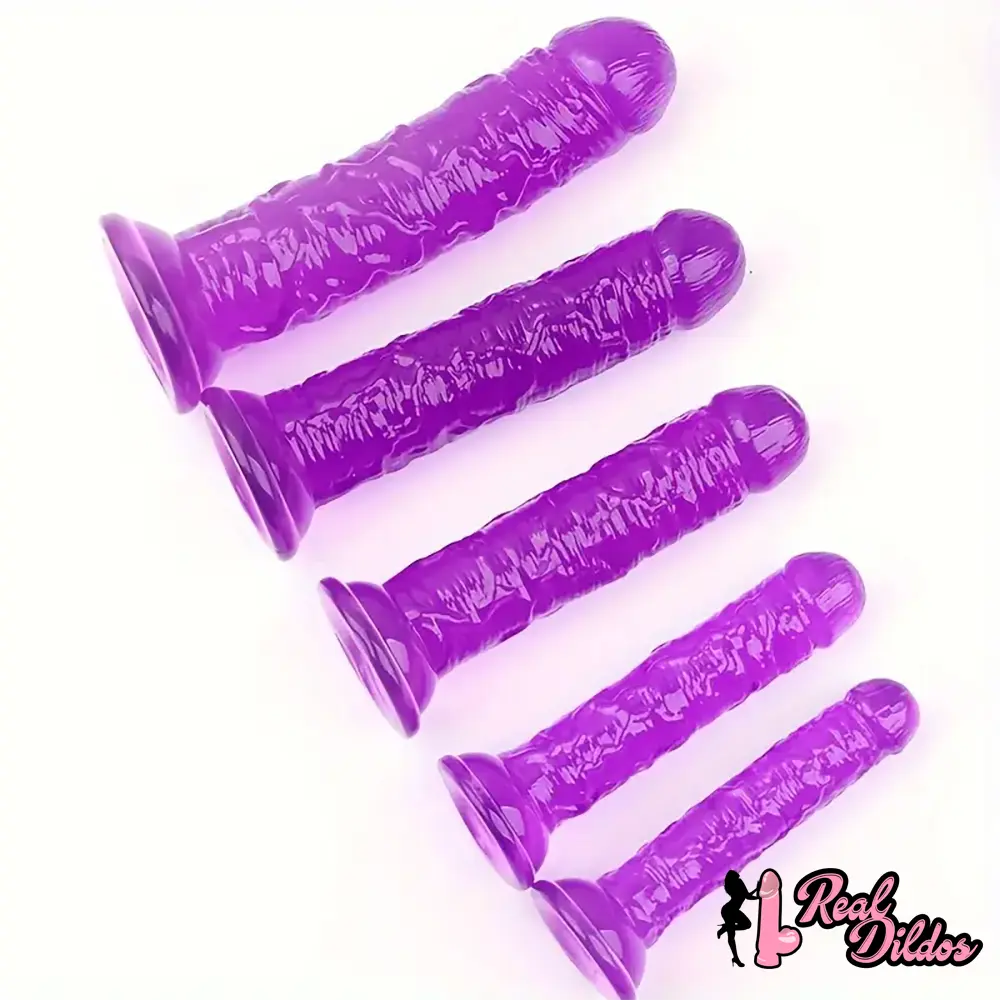 5.31in 5.51in 6.3in 7.09in 7.87in Crystal Dildo For Women Anal Stimulation