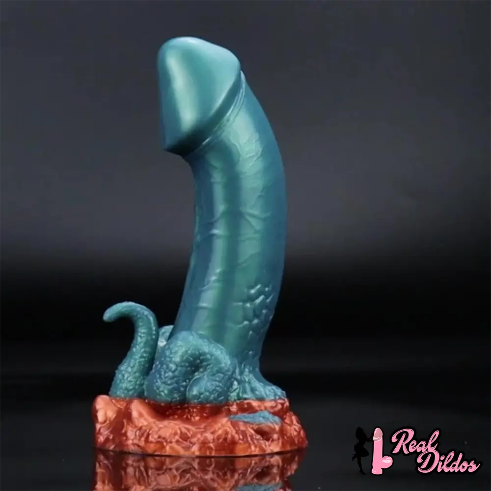 7.13in Dinosaur Monster Silicone Soft Dildo For Prostate Vaginal Massage