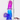 7.01in Real Silicone Soft Smooth Crystal Dildo For G-Spot Stimulation - Real Dildos