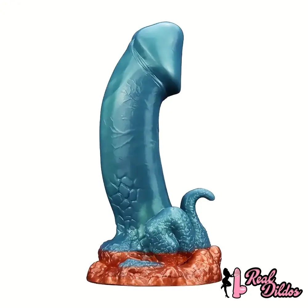 7.13in Dinosaur Monster Silicone Soft Dildo For Prostate Vaginal Massage