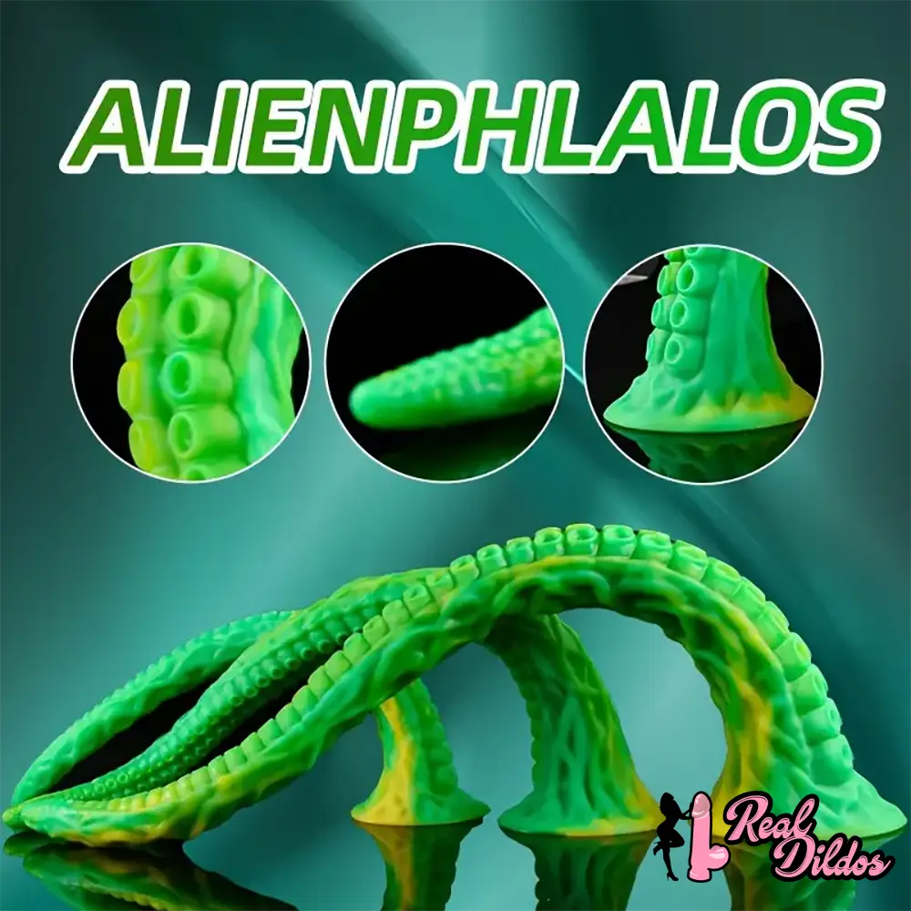 14.17in 17.7in 22.04in Alienophallos Octopus Silicone Soft Big Long Dildo - Real Dildos