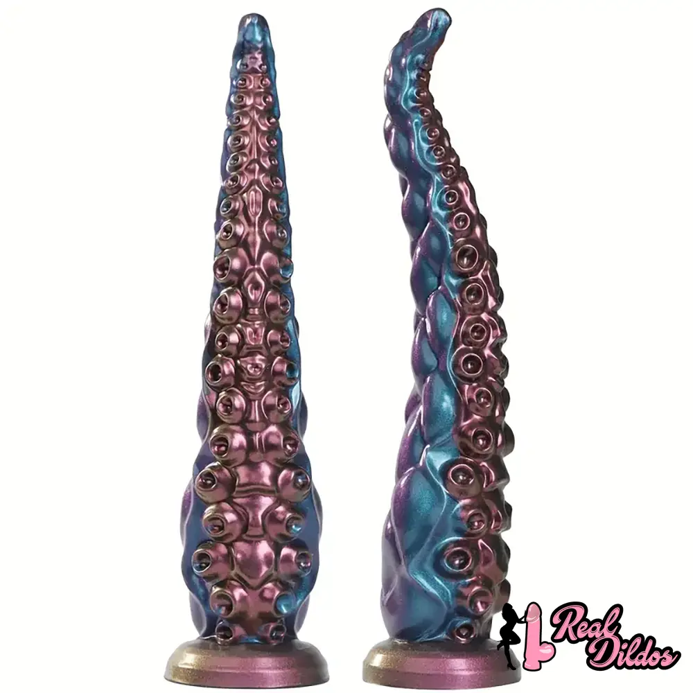 12.8in Tentacle Big Silicone Soft Dildo For G-Spot Anal Stimulation Women - Real Dildos