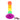 6.89in Colorful Silicone Soft Rainbow Dildo For Anal Vaginal Stimulation - Real Dildos