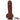 8.85in 3in1 Intelligent Heating Thrusting Vibrating Electric Ebony Dildo - Real Dildos