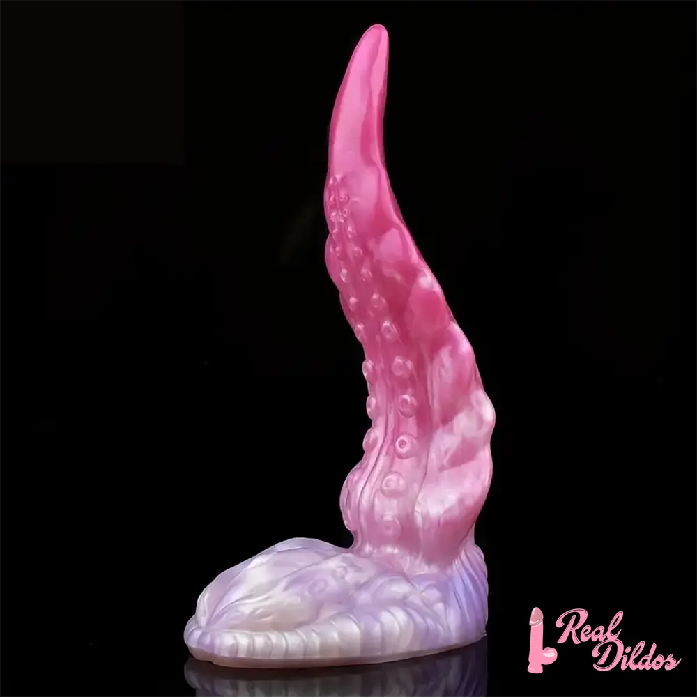 9.25in Real Octopus Tentacle Big Silicone Soft Dildo For Increased Sex - Real Dildos