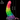 6.34in 8.66in Silicone Soft Rainbow Cock Tentacle Luminous Dildo - Real Dildos